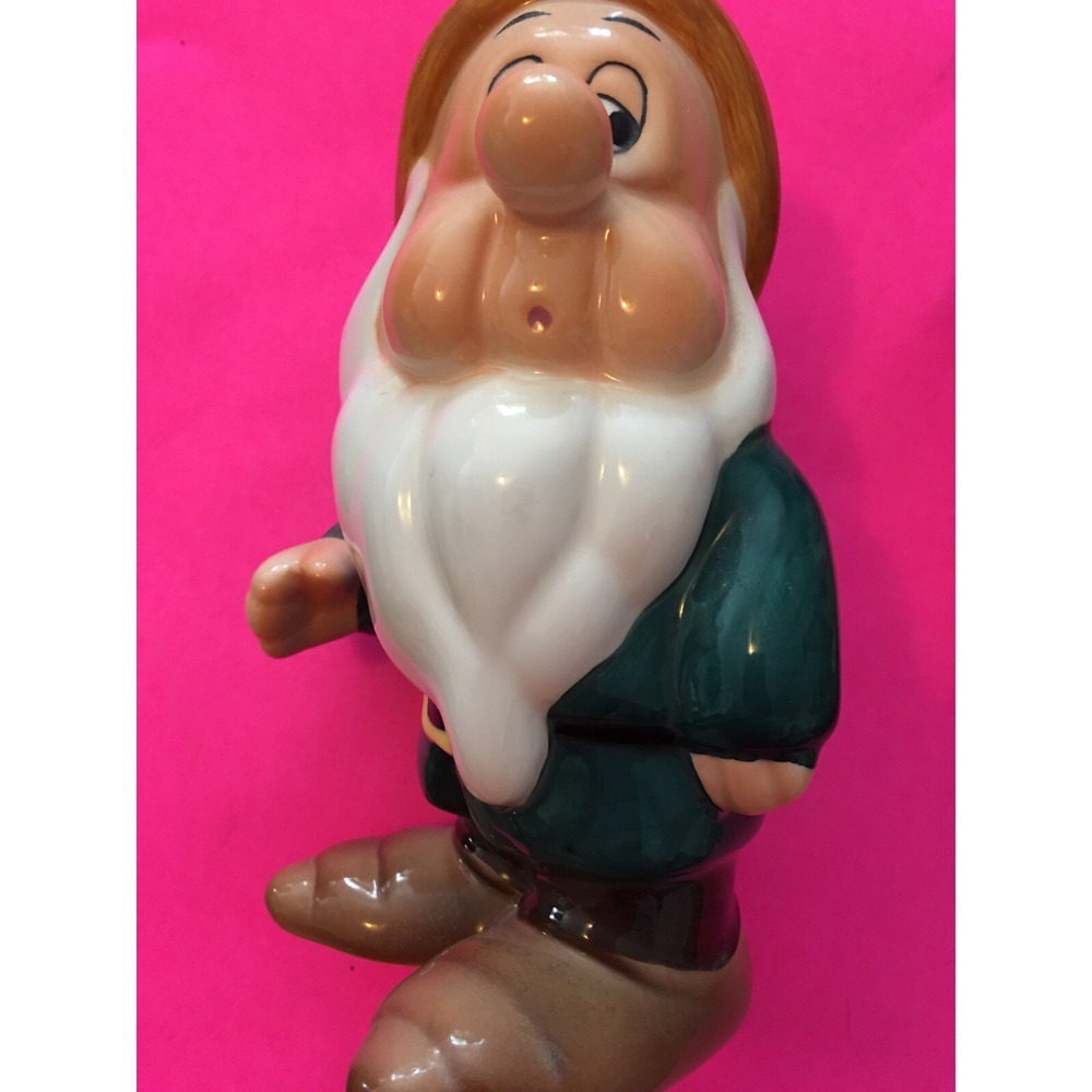 Vintage Porcelain Disney Snow White Sleepy the Dwarf rare